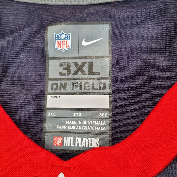 Nike Houston Texans CJ Stroud 7 NFL Jersey Mens 3XL Navy Blue On Field NEW - Picture 6 of 8